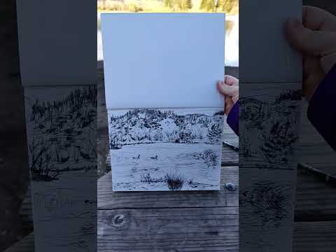 Plein air landscape