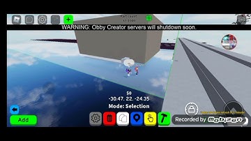 SHUTDOWN OBBY CREATOR UPDATE New Bug fix ._.