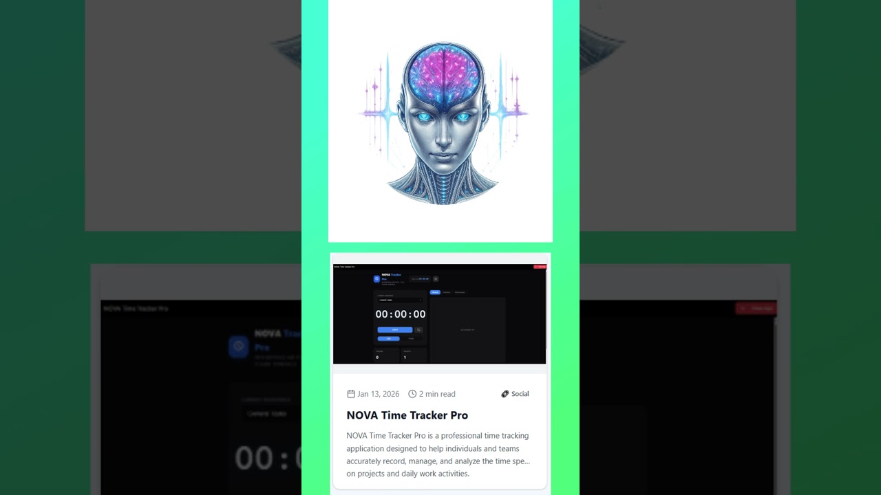NOVA Time Tracker Pro 
