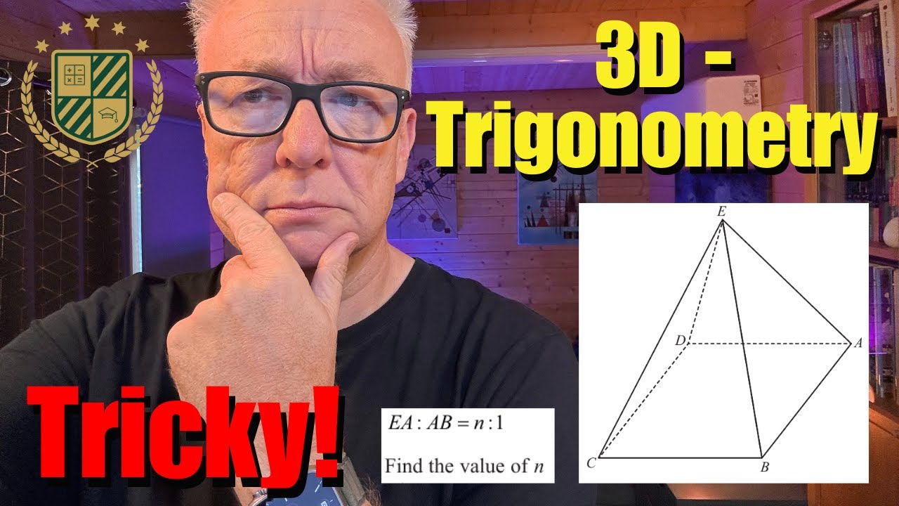 3D-тригонометрия: сложный вопрос (вопрос 24, экзаменационный лист IGCSE, 2 июня 2025 г.)