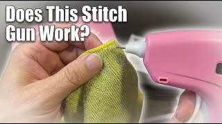 Does This Handheld Stitch Gun Really Work? Let's Find Out
