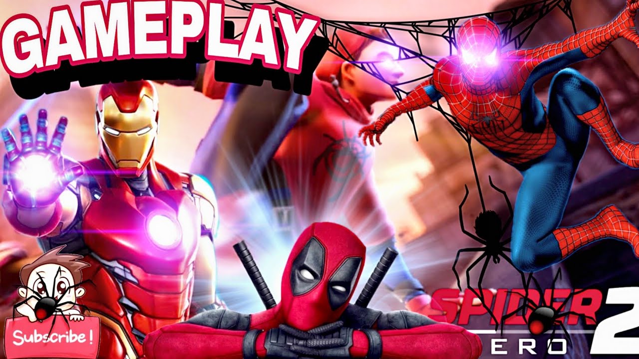 OMG 😱🔥 IRON MAN 💥DESTROYED 😱 EVERYONE⚡|| 🔥 आयरन मैन ने सबको तबाह कर दिया💥😱Spider Fighter 2 Gameplay🔥