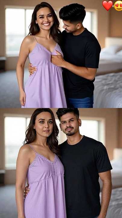 Shreyas lyer and pretiy Zinta romance mood #trending #love #shorts #youtubeshorts