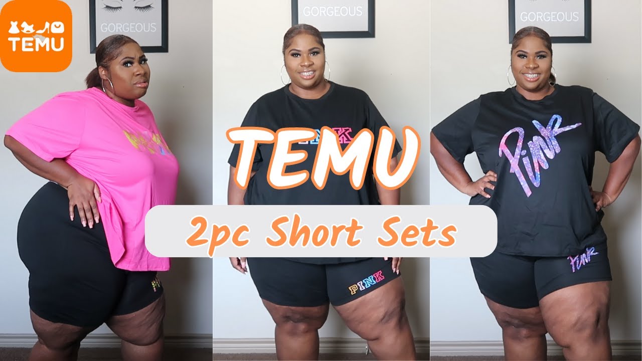 Plus Size Workout Sets - Temu