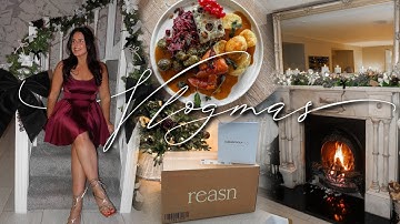 Wrapping presents, Aldi shop, Christmas partys, reasn order & Christmas clean | VLOGMAS Episode 4