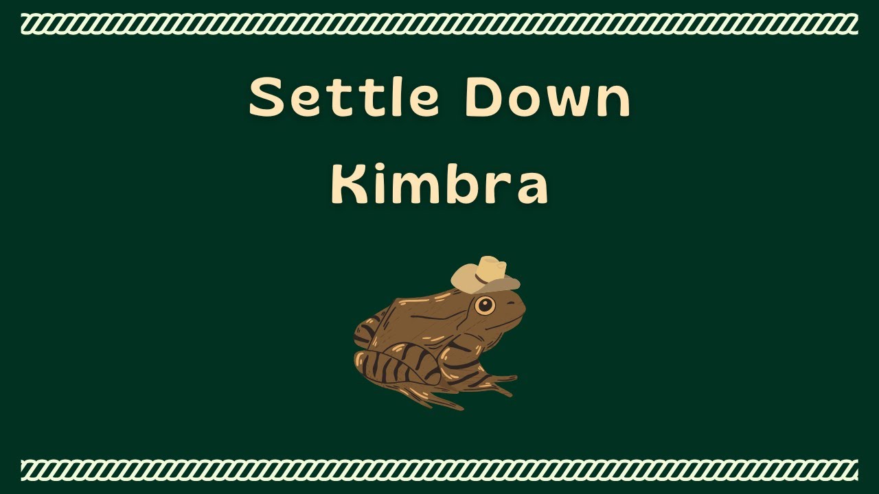 Kimbra – Settle Down (Karaoke)