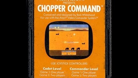 Chopper Command - Atari 2600 - 1982