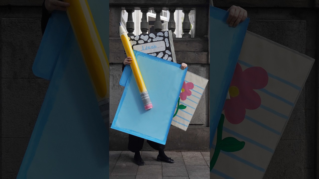 Maria Rec starts with a sketchbook and lets the idea grow from there. 🎨