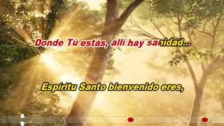 Video thumbnail of "Espíritu Santo (Karaoke) - Yuri Ortuño"