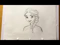 How to Draw Elsa from Frozen 2 l #DrawWithDisneyAnimation