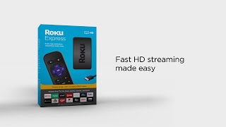 Roku express delivers a smooth hd streaming experience on your tv at
our best price. it’s easy to get started—just plug it into with
the included hig...