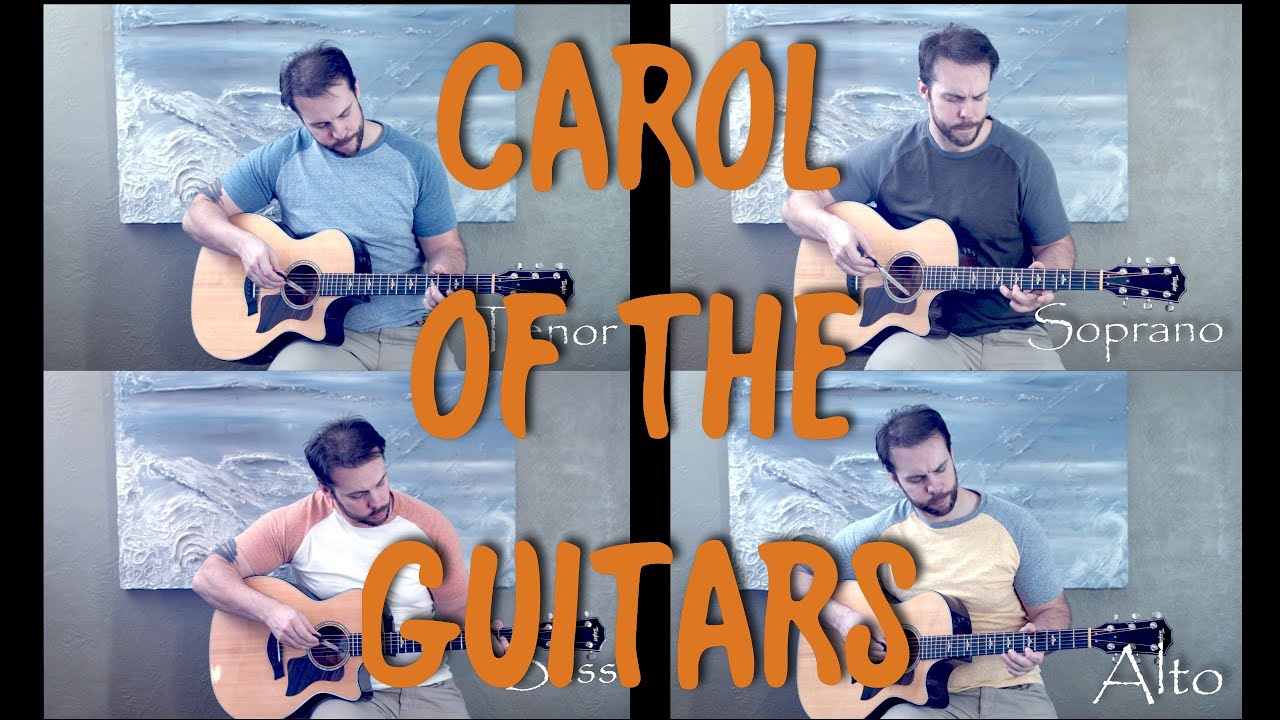 A classical guitar duet with the Pickaso Guitar bow 