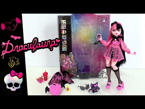 Review DRACULAURA  Monster High G3 