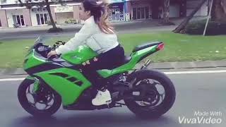 STORY WA BIKERS CEWEK NINJA 250