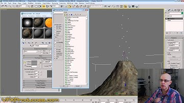 Tutorial 3DS Max Portugues - Erupcao Vulcania com Particle Flow - 01/04