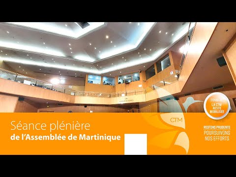 Séance Plénière de l'Assemblée de Martinique - 11 Février 2022