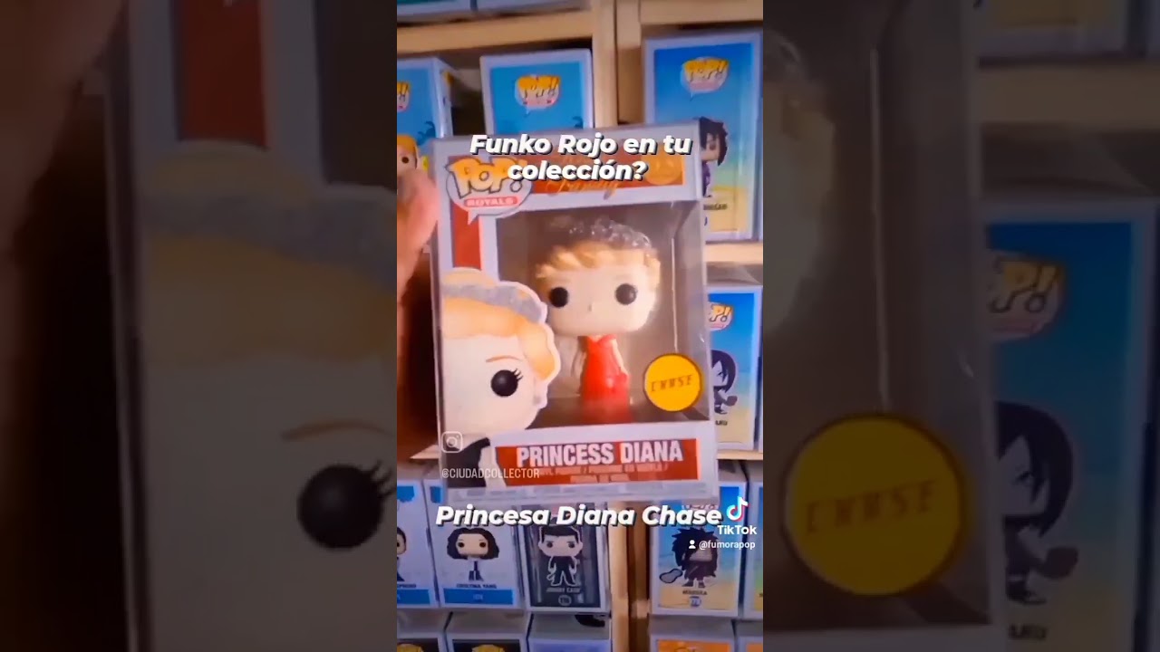 Funko pop rojo en tu colección? El mío es lady Di chase! 😍