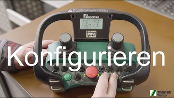 SCHWING-Stetter - Tutorial 05: Konfigurieren Funkfernsteuerung Autobetonpumpe Teil II