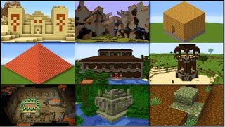 Minecraft - All Structures | Doovi