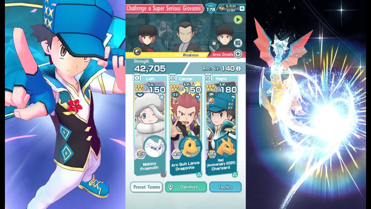 1/5 EX R Anniversary Red VS Giovanni's Destructive Power [Pokémon Masters EX]