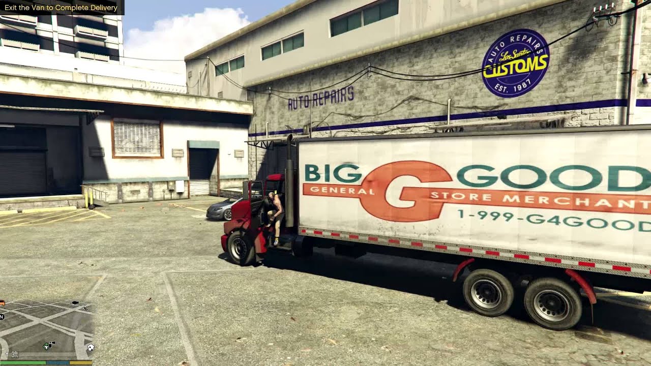 GTA 5 PC MODS CARGO VAN MISSIONS YouTube
