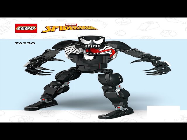 LEGO instructions - Super Heroes - 76230 - Venom Figure - YouTube
