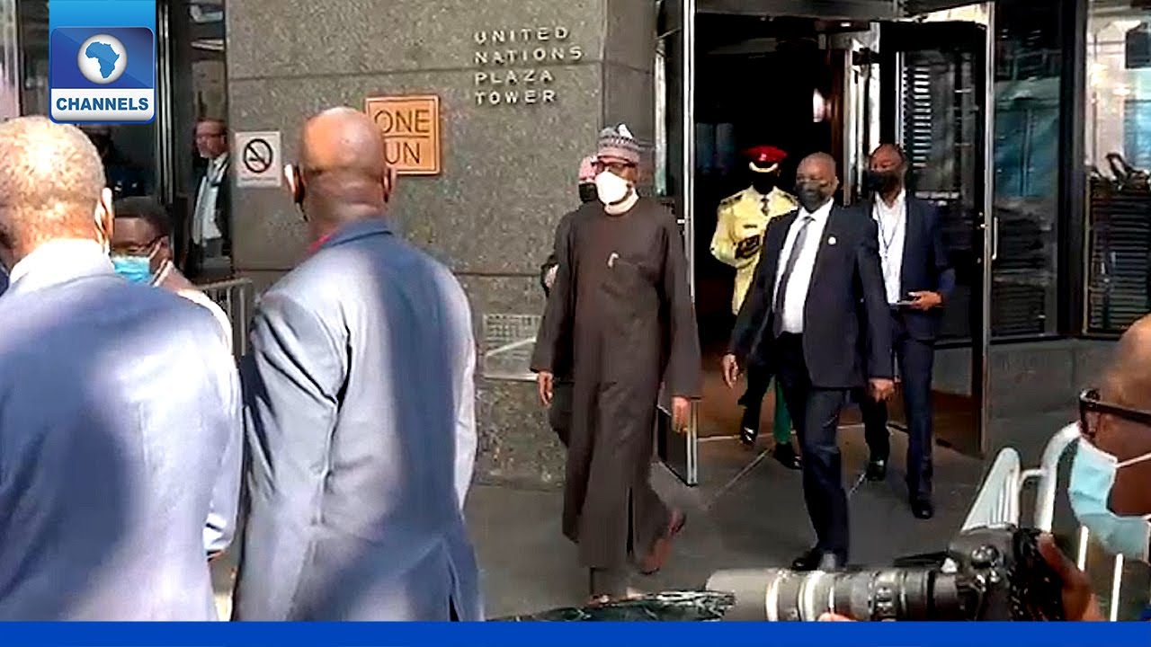 Buhari Departs New York After Attending UN General Assembly
