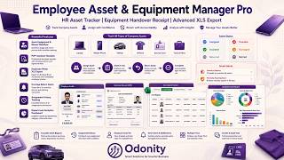 Odoo HR Asset Tracker | Odoo Employee Equipment &amp; Asset Management App | #Odonity #odoo #odoo19