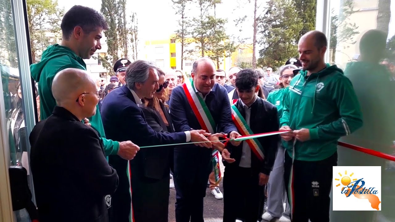 Inaugurazione del Palazzetto dello Sport "Alberto Colitta"