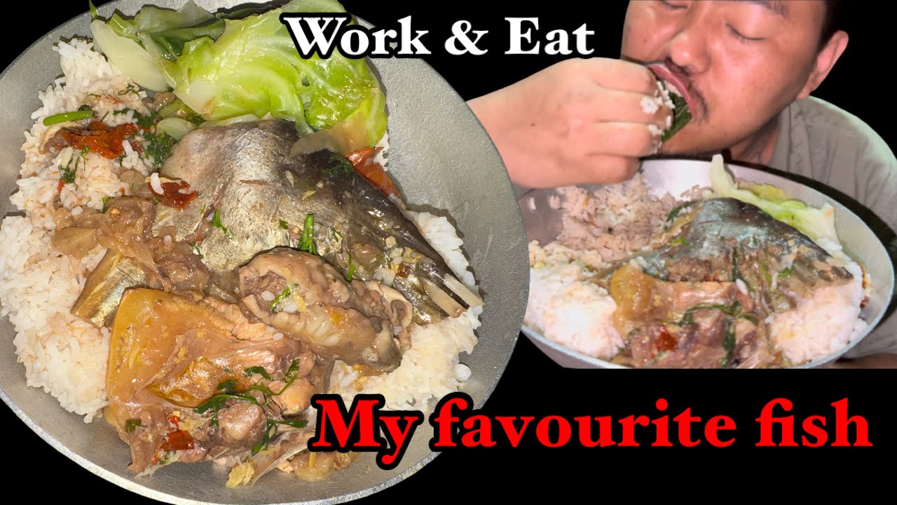 Village life work and eat || pangas fish ||