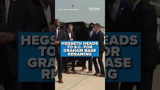 Hegseth heads to South Carolina to honor Lindsey Graham with base name change