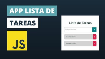 Aplicación de Tareas Javascript | Todo List (2021)