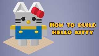How to Build Hello Kitty | Highrise Virtual Metaverse screenshot 5