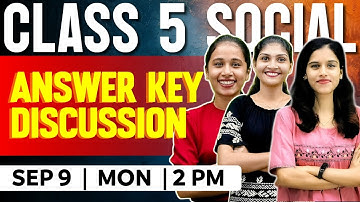 Class 5 Social | Onam Exam Answer Key Discussion | Exam Winner Class 5