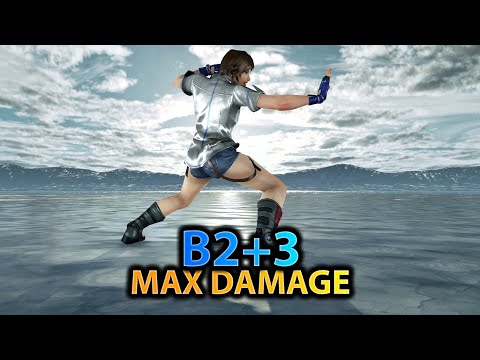 Asuka B2+3 - Kick Sabaki Combos | +Max Damage