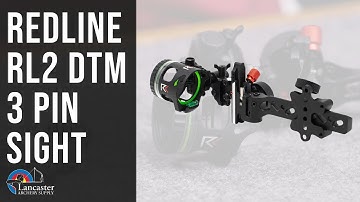Redline RL2 DTM 3 Pin Compound Bow Sight