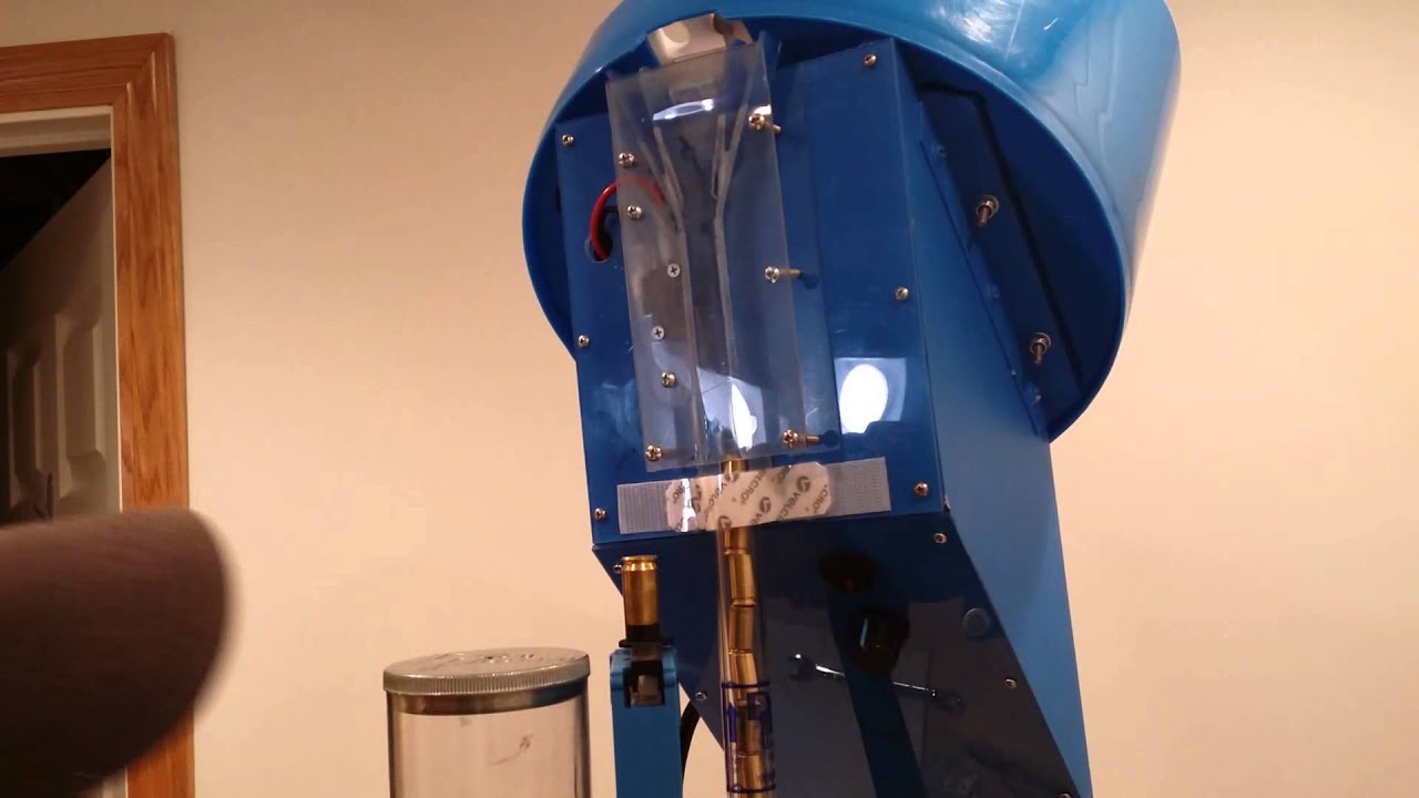 My 50 Dollar Diy Dillon 650 Case Feeder 7 Testing On The Press