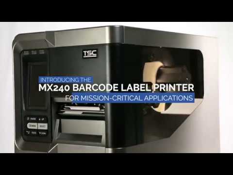 TSC MX240 Series Label Printer Overview | Barcode Printer | Label Printer