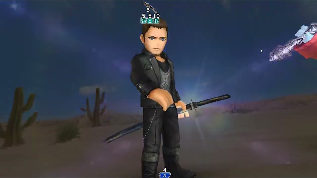 [DFFOO JP] Reks Lost Chapter SHINRYU (Cor, Quina & Zack)