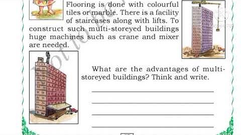 Shelter-Its Variety Part 1 Class 4 EVS full lesson explanation textbook activities Karnatak syllabus