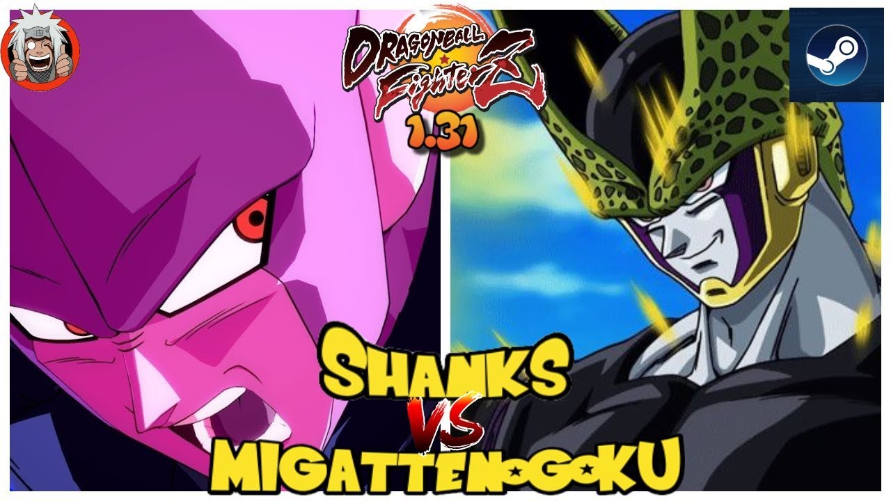 DBFZ Shanks vs MigattenoGoku - Crazy Fights! - Ver 1.31