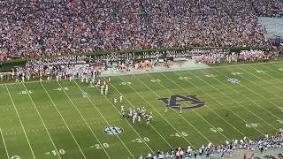 Why can&#39;t we be friends??? Auburn vs Alabama Iron Bowl, 1 sec given back to Auburn for field goal
