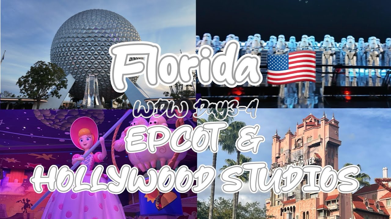【フロリダ旅行】#3 1月*WDW Epcot & Hollywood studio/大人気レストラン