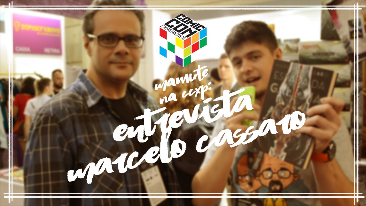 MAMUTE NA CCXP - ENTREVISTA MARCELO CASSARO