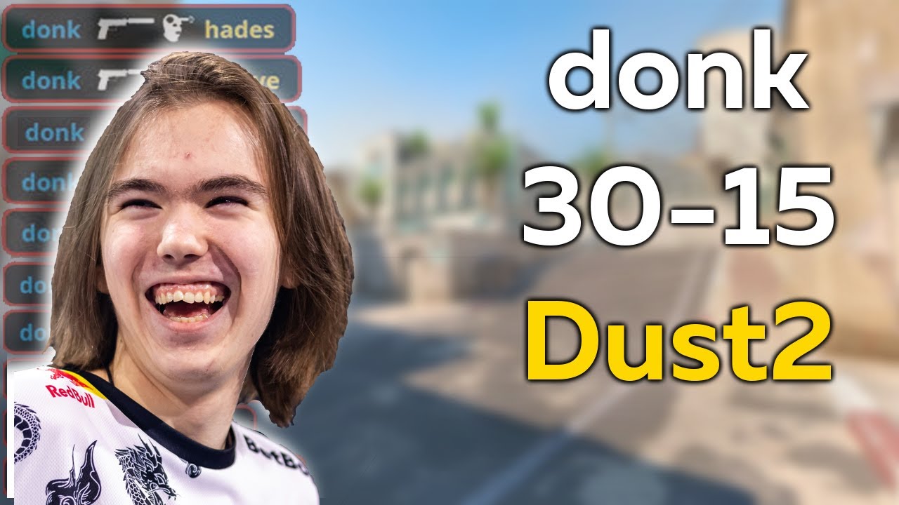 CS2 POV | donk [KD 2] Dust2 - FACEIT RANKED + VOICE