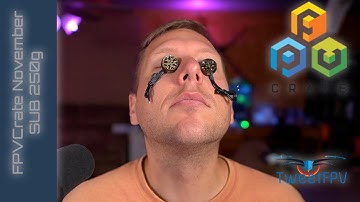 November 2021 FPV Crate sub 250g subscription service. #fpvcrater and #giveaway