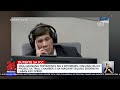 Mga naunang testimonya ng 5 testigo, hiniling ng ICC prosec na magamit vs FPRRD | 24 Oras Weekend