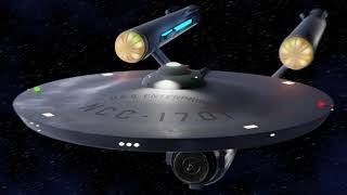 USS Enterprise Jumps to Warp