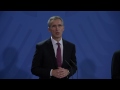 NATO Secretary General with Chancellor of Germany, 14 JAN 2015