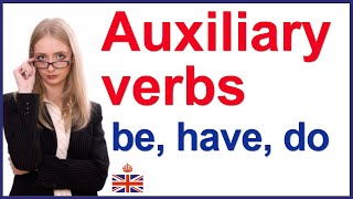 Auxiliary verbs (Helping verbs)  English grammar lesson